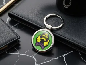 Custom Car Made Keyring Metallic Durable Max